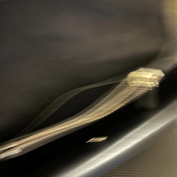 Michael Kors Cece Black Chain Shoulder Bag Leather Womens - Picture 10 of 12